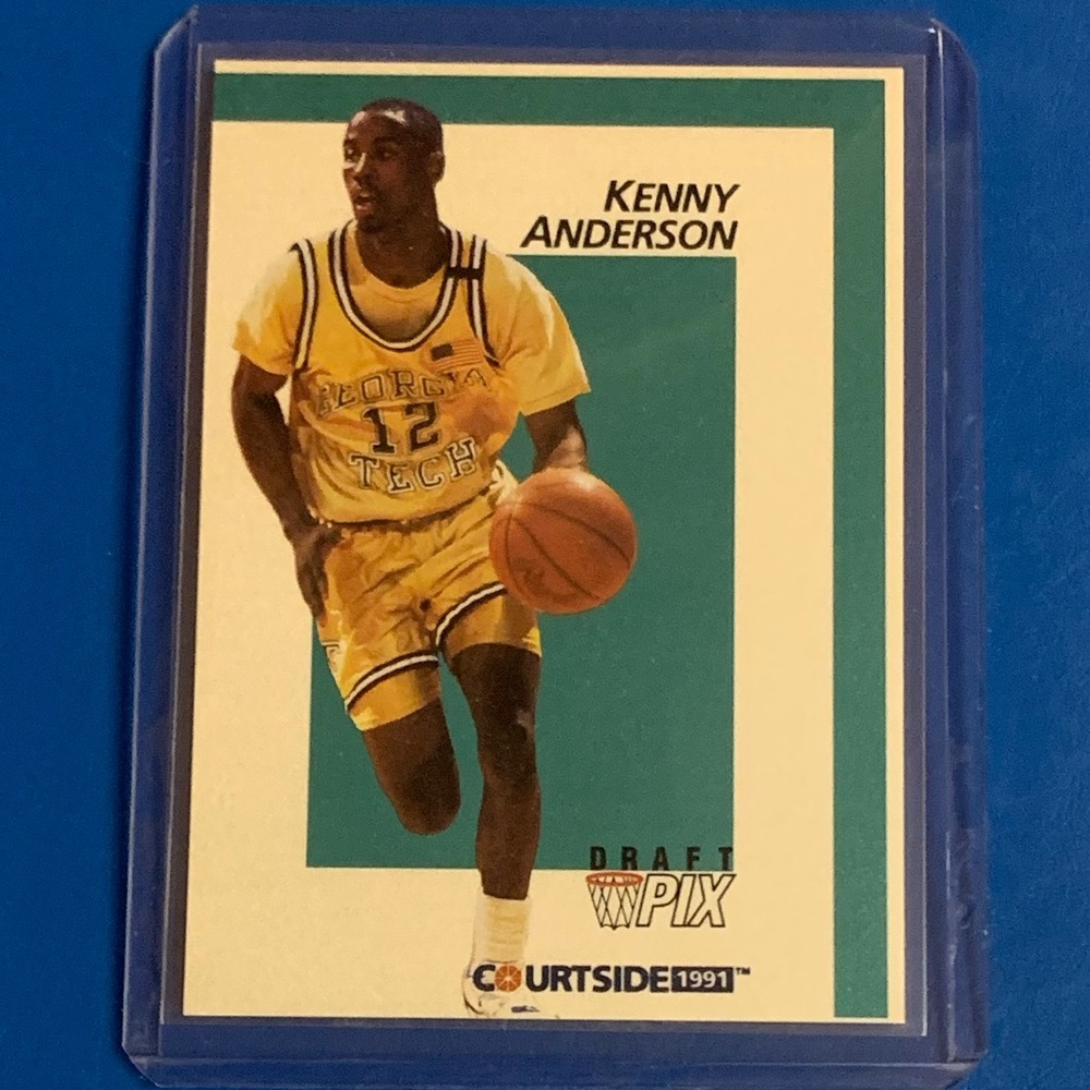 Kenny Anderson #3 1991 Courtside Basketball Trading Card